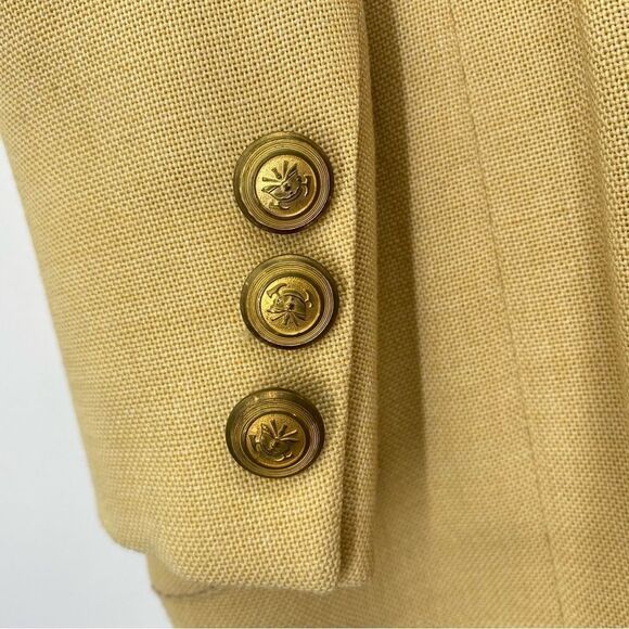 Vintage 1960s Yellow Kingsridge Suit Jacket - Picture 12 of 16